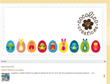 Tablet Screenshot of cocolico-creations.com
